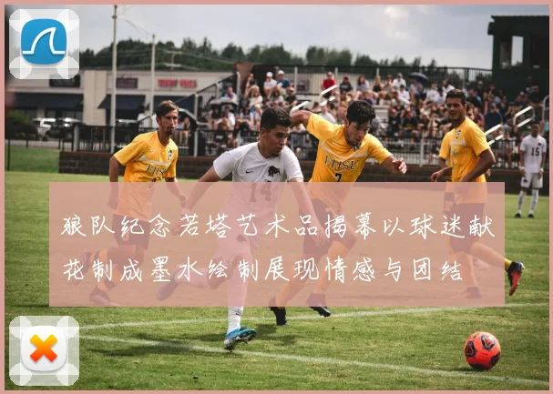 狼队纪念若塔艺术品揭幕以球迷献花制成墨水绘制展现情感与团结